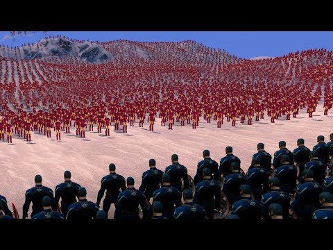 20000 IRON MAN vs 20000 CAPTAIN AMERICA - Ultimate Epic Battle Simulator
