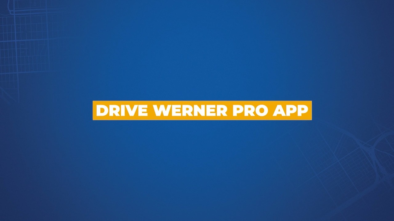 (6) Drive Werner Pro App