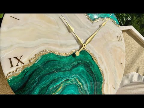 Island Inspired Resin Beach Coasters Resin Art Tutorial