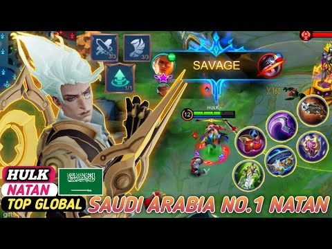 EASY SAVAGE!! Natan Best Build for 2021 | Natan Savage Gameplay Supreme No.1 Natan by ʜᴜʟᴋ ˞ - MLBB