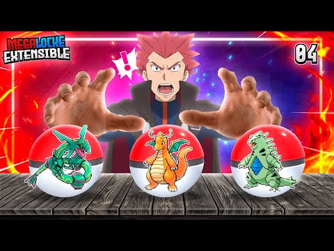 LA LIGA POKÉMON DEL INFIERNO 🔥❗ - Pokémon MegaLocke Extensible #04