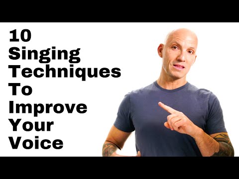 10 Singing Techniques To Improve Your Voice [Easy Step-by-Step Vocal Tips]