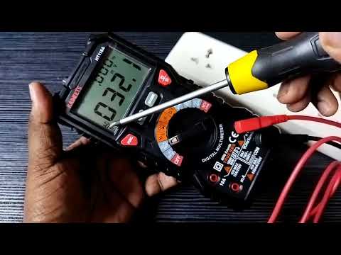 How to Check AC or DC Millivolts (mV) with a Digital Multimeter | KAIWEETS