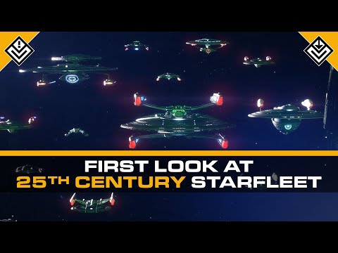 A First Look At The 25th Century Starfleet | Star Trek