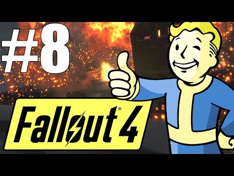 Fallout 4 Lets Play - Part 8 - Rebuilding Sanctuary and Exploring Walden's Pond! (Survival Mode)