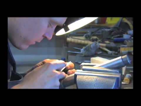 Metal finishing the C. Sharps rifle