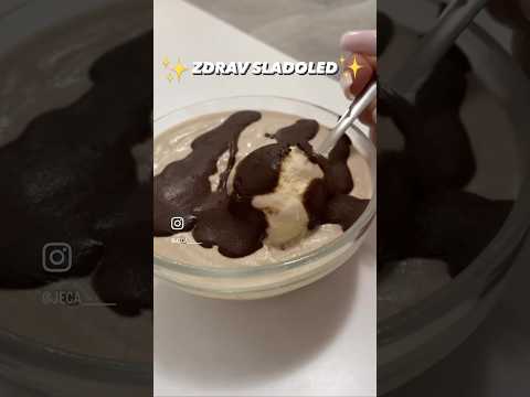 ✨ZDRAV SLADOLED✨ #healthyfood #healthyrecipes #healthyicecream