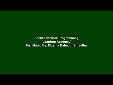 Networksocket Programming Java Nepali Version