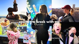 SPEND A WEEK WITH ME 🌺🐚🎀☀️ living abroad | yoga | going to the fair! | healthy eating | working