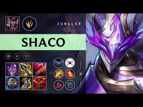 Shaco Jungle vs Talon - KR Diamond Patch 25.22
