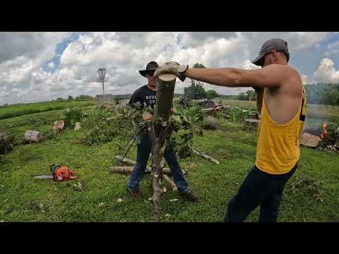 How to build a Self Feeding Fire because it will Keep away Zombies