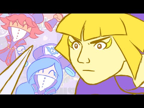 Three Mage-Sisters Run!! (Kirby Star Allies Animation)