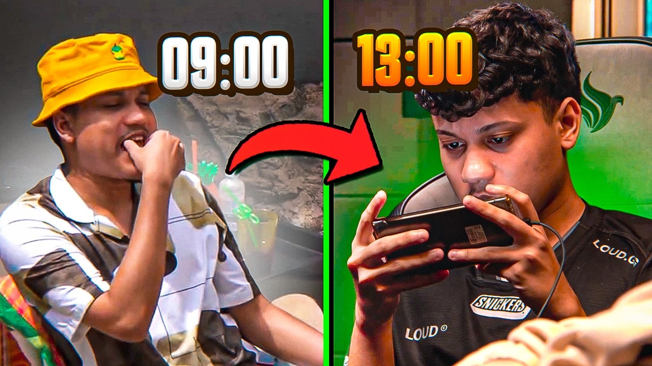 UM DIA DE PRO DA LOUD SNICKERS FREE FIRE