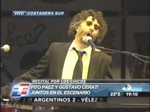 Fito Paez y Gustavo Cerati - Gente sin Swing - Concierto Alas 2008