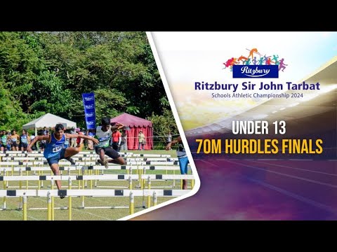 70m Hurdles Finals (U13) - 53rd Ritzbury Sir John Tarbat Junior Athletic Championship