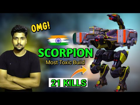 Omg! War Robots Scorpion | war robots scorpion best build | scorpion war robots gameplay | india🇮🇳