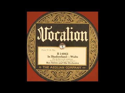 Ben Selvin & his orchestra - In Shadowland (1925)