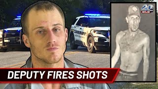 Fugitive found hiding in shed; FDLE to investigate deputy-involved shooting
