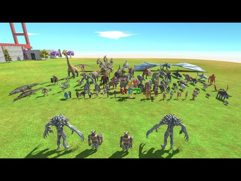 2 SCOURGE & GHOR HAMMER VS FACTION - Animal Revolt Battle Simulator