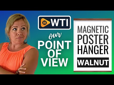 HONKKI Magnetic Poster Hanger Frames - WTI product video review
