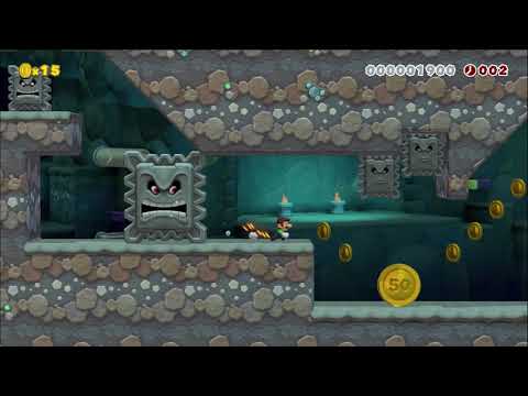 Thwomp's Escape Room [Super Mario Maker 2]