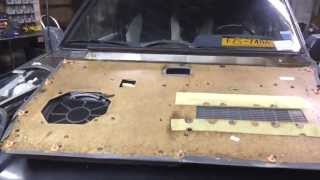 Door Panel Break Down For Upholstery - WD21 Nissan Pathfinder