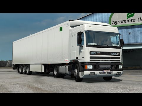 ETS2 1.35 DAF 95ATi  Utena - Ventspils