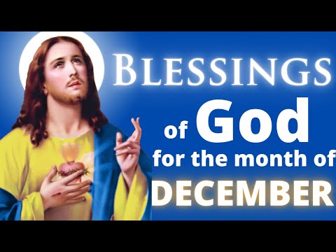 Ask God to bless the month of December