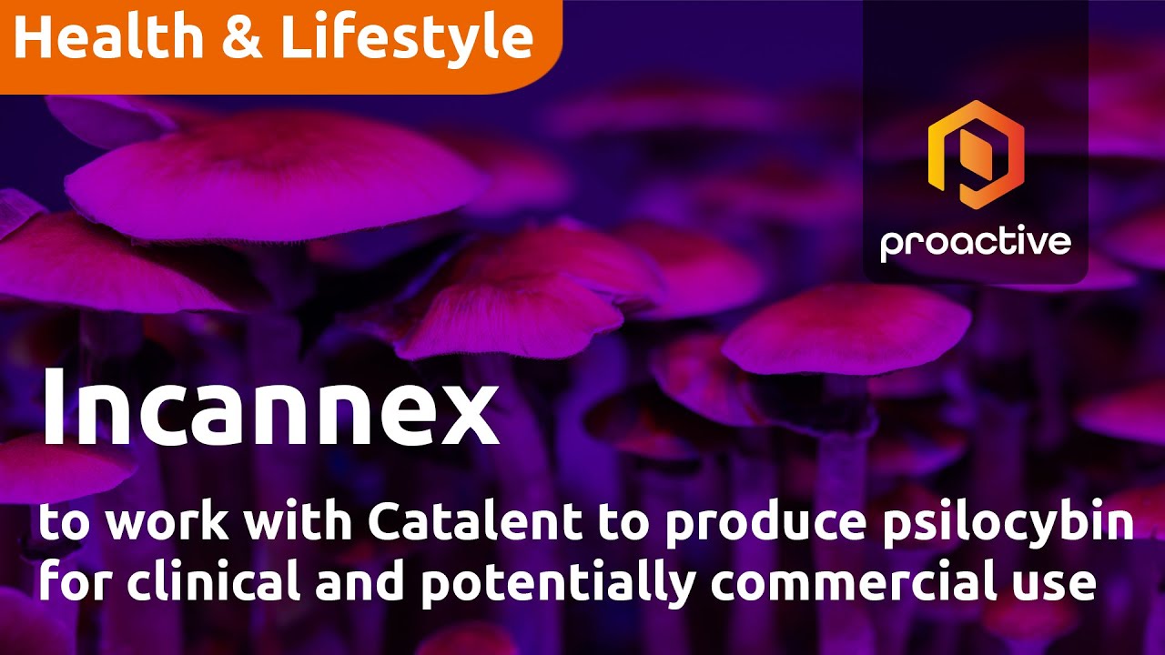 Incannex to work with Catalent to produce psilocybin for clinical and potentially commercial use