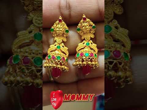 My favourite Earrings Tq Amma. I love You🥰😘  7.5 grms gold jumkas
