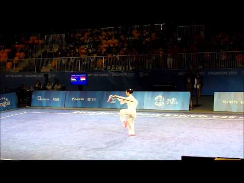 28th SEA GAMES 2015 Wushu Taolu TAIJI Jian (Sword)  by LINDSWELL Indonesia !
