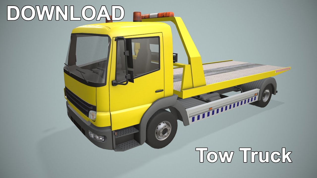 Truk Derek --407-- Model 3D