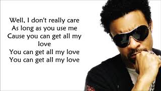 Shaggy - Use me LYRICS ||Ohnonie (HQ)