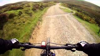 preview picture of video 'Mountain Biking, Reeth High Moor, Swaledale.'