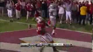 James White makes a nice cutback inside and weaves his way through traffic to put Wisconsin up 28-18