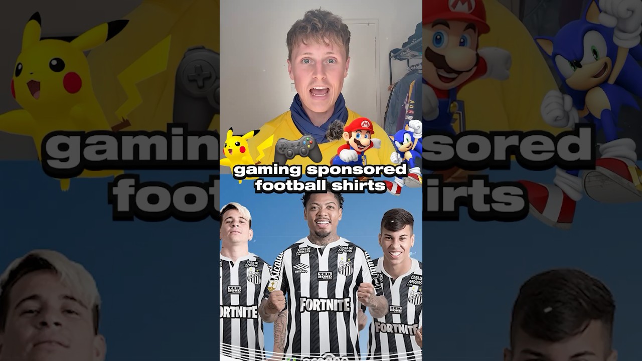 GAMING Sponsored Football Shirts 😍🔥