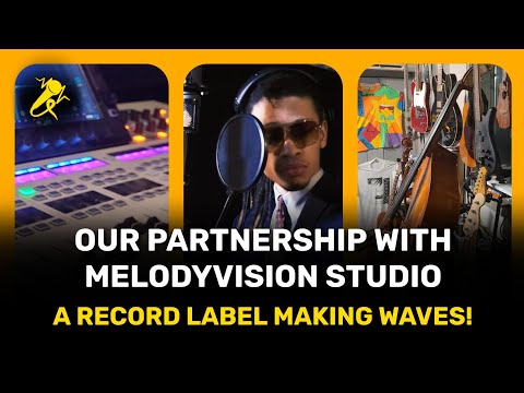 Our Charity's Partnership with MelodyVision Studio - A Record Label Making Waves!