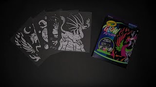 Crayola Glow Fusion Mythical Coloring Set + Magical Glow + 2026