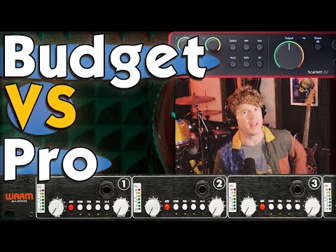 Strange Comparison: Warm Audio WA-412 Preamp Vs Focusrite Scarlett