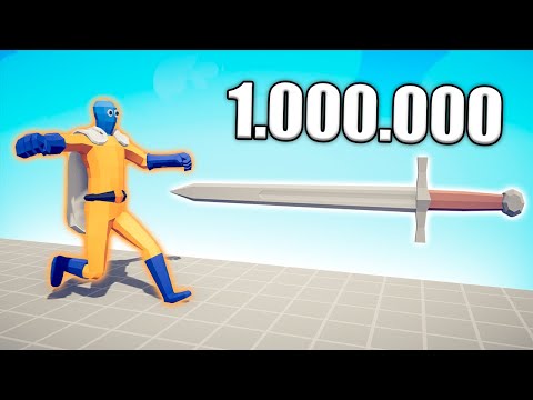 1.000.000 DAMAGE SWORD ARCHER vs UNITS - TABS | Totally Accurate Battle Simulator 2024
