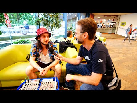 Toby at Superbooth 2022 - Voices of AE Modular