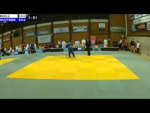 Sovelletun judon SM 2015: SM-81: MUILU - NUUTINEN