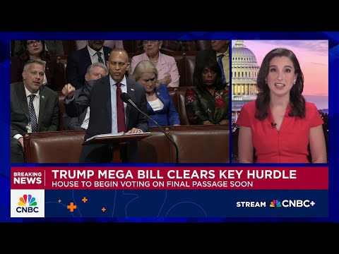 Trump's megabill heads to final vote after Republican divisions nearly derail it