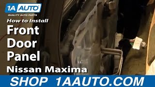 How To Remove Front Door Panel 00-03 Nissan Maxima