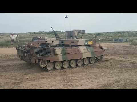 Danish Leopard 1 recovery vehicle at the Aben Hede event 2022.