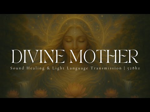 DIVINE MOTHER | Sound Healing & Light Language Transmission | 432hz
