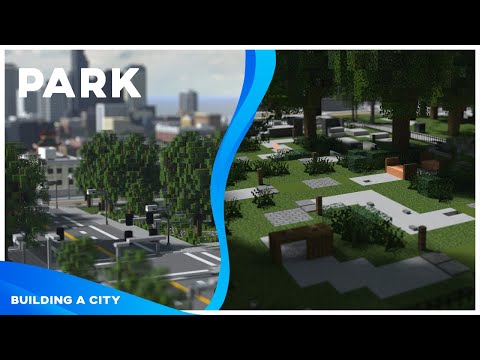 TheBuildingDuck - Building A City #87 (S2) // Miniature Golf & Small Park // Minecraft Timelapse