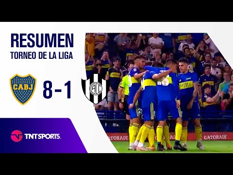 ¡ESPECTACULAR GOLEADA DEL XENEIZE 🔵🟡 ANTE CENTRAL CÓRDOBA! 🔥 | Boca 8-1 Central Córdoba | Resumen