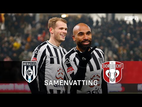 🎩✨ 𝐃𝐔𝐁𝐁𝐄𝐋𝐄 𝐇𝐀𝐓𝐓𝐑𝐈𝐂𝐊 in duel met 𝐍𝐄𝐆𝐄𝐍 𝐆𝐎𝐀𝐋𝐒!  🧮 | Samenvatting Heracles Almelo - FC Dordrecht
