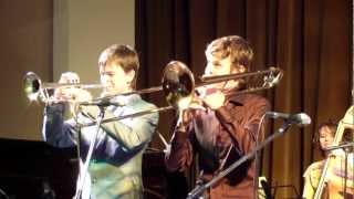 Vadim Smirnov & Oleg Prilutsky- Steve`s Blues (Steve Turre cover).MP4